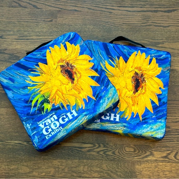 Accents Set Of Two Cushions From Immersive Van Gogh Exhibit Poshmark